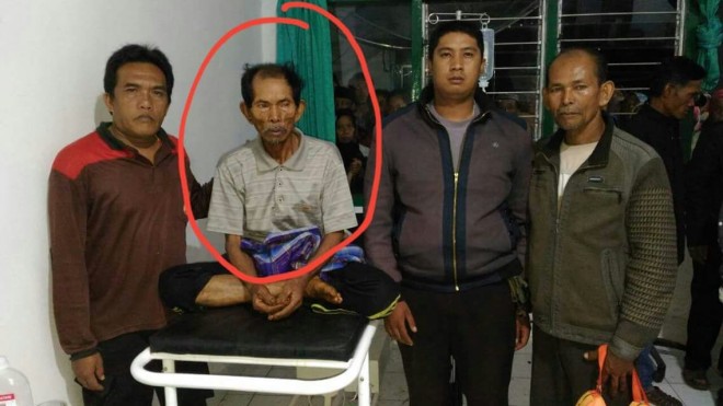 Warga yang di temukan