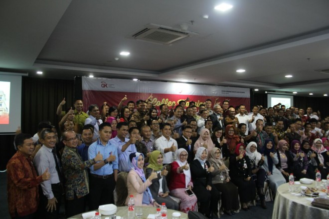 Jasa Raharja Ikut Aktif Dalam Forum Komunikasi Industri Jasa Keuangan Provinsi Jambi.