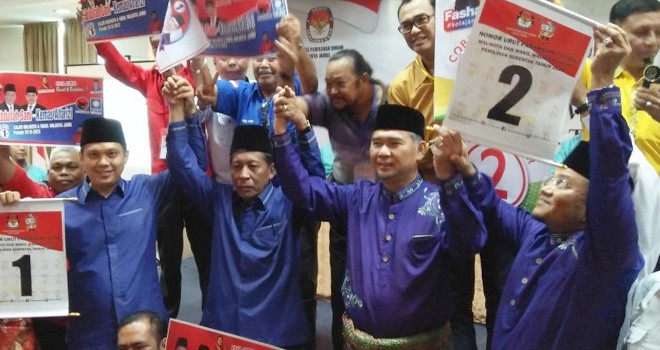 Paslon nomor urut 2 Fasha-Maulana