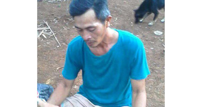 Saidina Umar (43) tahun warga Desa Koto Padang, Kecamatan Tanah Kampung, Kota Sungai Penuh tersesat di dalam hutan Tarutung dan Tamiai.