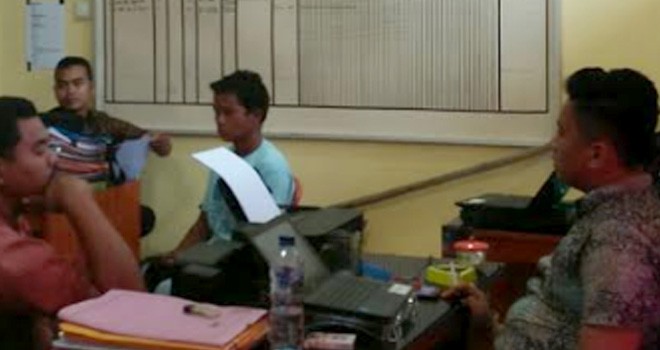 Pantarlih yang Babak Belur usai Dipukul Penghuni Rumah.