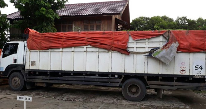 Dinas Kehutanan Provinsi Jambi Amankan Pelaku Ilegal Logging.