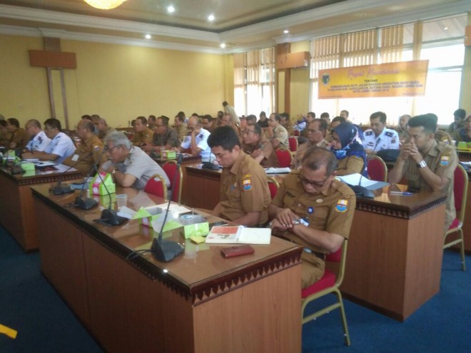 Dishub Provinsi Jambi Gelar Rapat Koordinasi Jalan Khusus Angkutan Batubara Di Batanghari