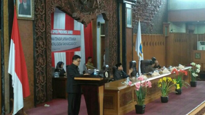 Jubir Pansus I DPRD Provinsi Jambi, M. Khairil.