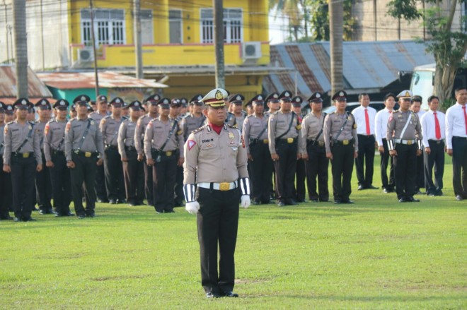 Apel operasi patuh di Polresta Jambi