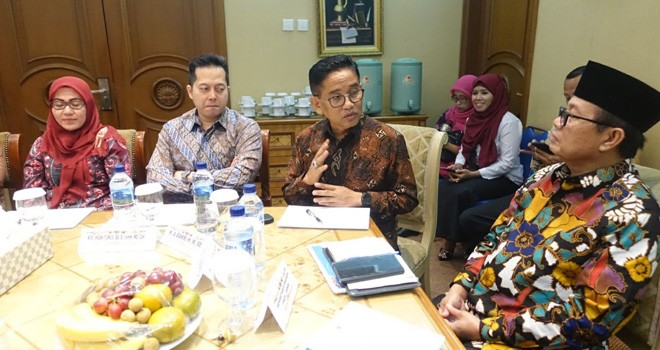 Silaturahmi Plt Gubernur Jambi Bersama Anggota DPR RI dan DPD RI Dapil Jambi.
