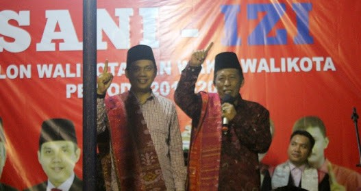 Pasangan Abdullah Sani-Kemas Alfarizi.