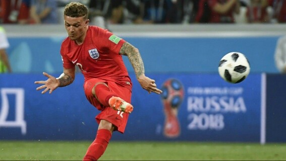 Bintang Inggris Kieran Trippier. Foto: AFP