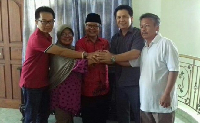 Edison saat menemui Ami Taher