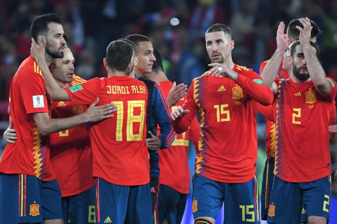 Spanyol belum pernah kalah saat menghadapi Rusia (AFP)