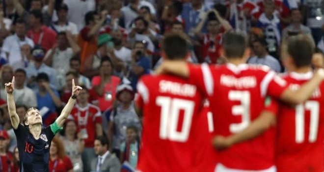 Langkah timnas Rusia terhenti dibabak perempat-final setelah dikandaskan Kroasia