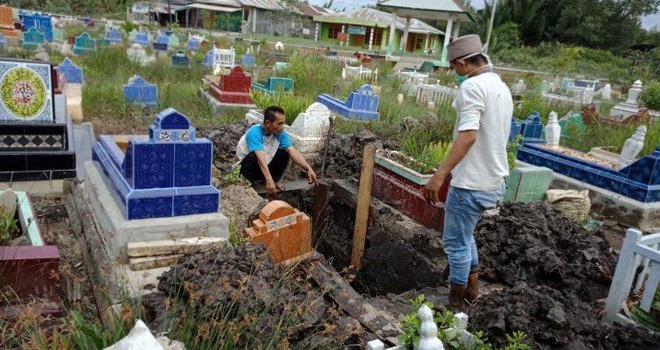Tempat Pemakaman Umum (TPU) dalam Kota Kuala Tungkal.
