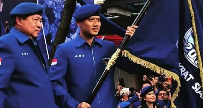 Komandan Satuan Tugas Bersama (Kogasma) Partai Demokrat Agus Harimurti Yudhoyono (AHY)