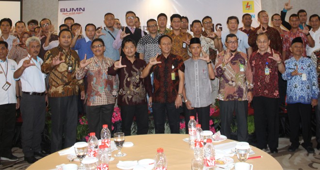 Kegiatan Customer Gathering PT PLN (Persero) Area Jambi di Swisbell Hotel.