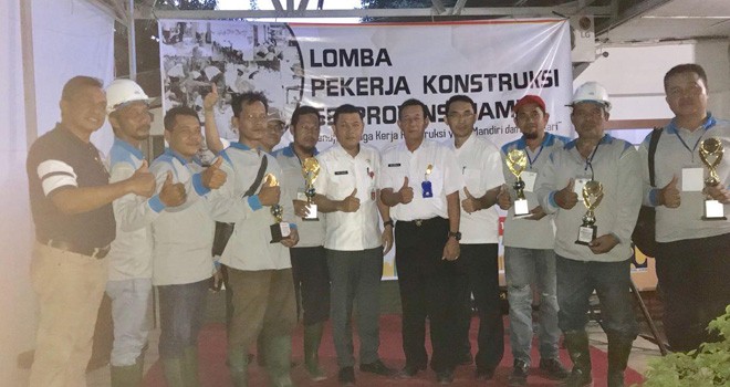 Lomba Kerja Konstruksi (LKK) yang dilaksanakan di Dinas PUPR Provinsi Jambi.