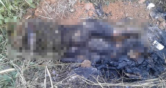 Pria yang Ditemukan Terbakar di Pamenang beberapa waktu.