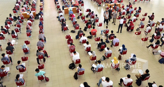 Tes Seleksi Mandiri Masuk Perguruan Tinggi Negeri (SMMPTN) Universitas Jambi, (17/7).
