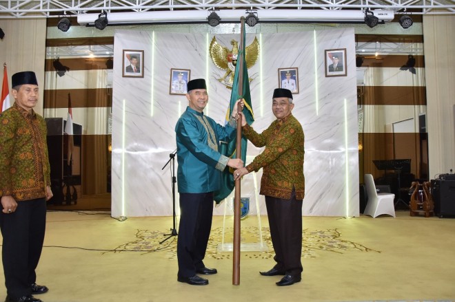 Sy Fasha saat melepas Pejuang Al-quran Kota Jambi.