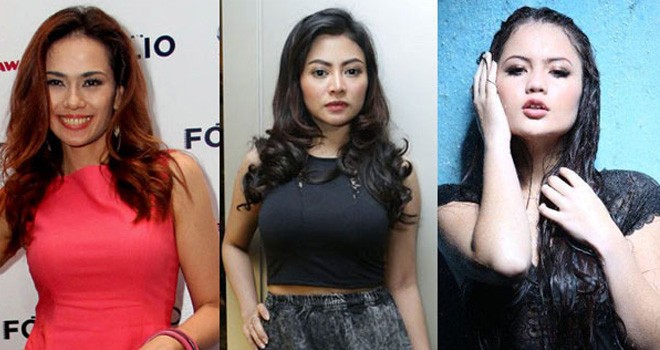 Catherine Wilson, Vitalia Sesha, dan Jennifer Dunn.