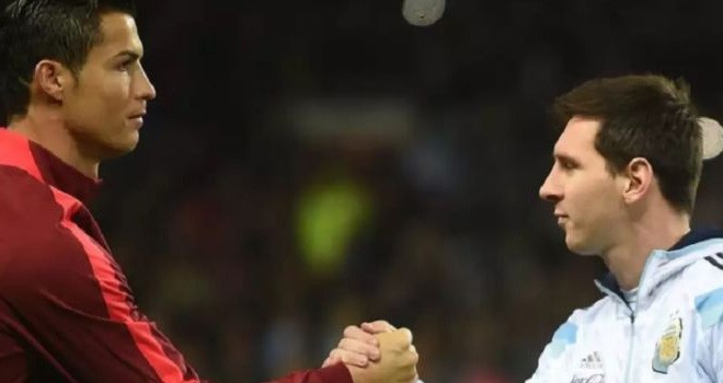 Cristiano Ronaldo dan Lionel Messi.