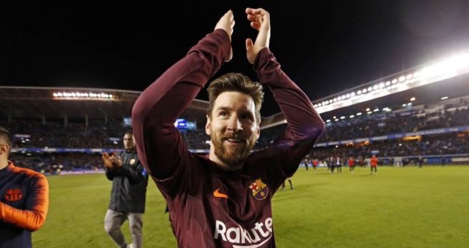 Superstar Barcelona, Lionel Messi. Foto : @barcelonafc/twitter