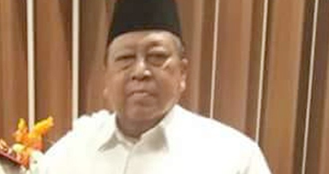 Politisi senior partai berlambang pohon beringin, Abdurrahman Albani semasa hidup.