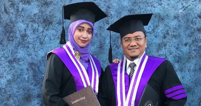 Dr. dr. Maulana (Wakil Walikota Jambi 2018-2023) dan DR. Nadiyah.