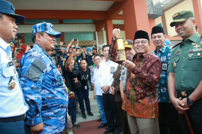 Torch Relay Asian Games akhirnya sampai ke Provinsi Jambi (3/8).