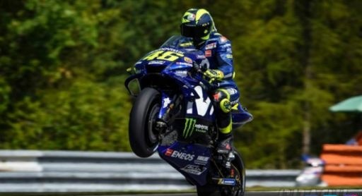 Rider Movistar Yamaha, Valentino Rossi.