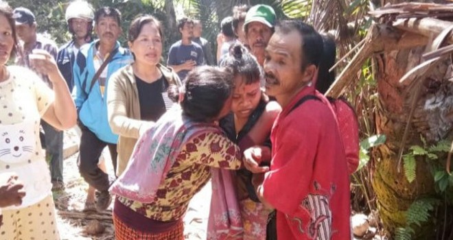 Hasni, 28, perempuan Warga Desa Bajugan, Kecamatan Galang, Tolitoli, Sulteng, ditemukan setelah dikabarkan menghilang selama 15 tahun. 