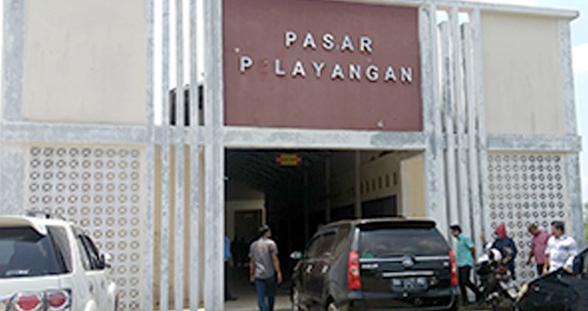 Pasar Pelayangan.