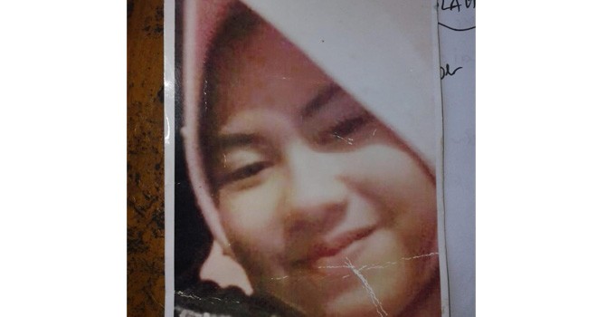 Siswi SMP bernama Suci Rahmadani (14), yang dilaporkan hilang.