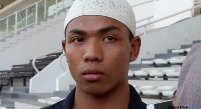 Atlet lari 100 meter Indonesia Lalu Muhammad Zohri (Isa Bustomi/JawaPos.com)