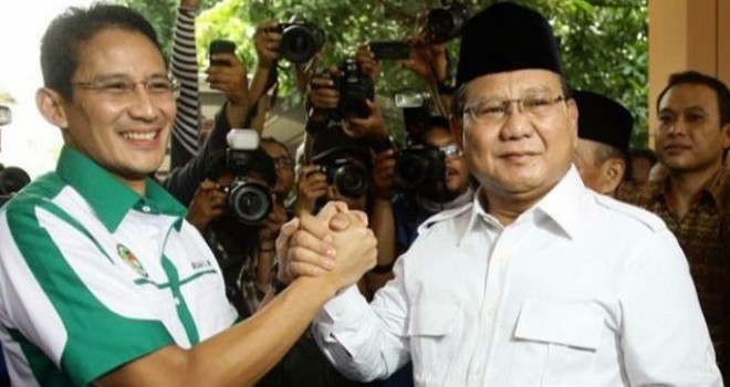Sejumlah Elite Gerindra memberikan sinyal jika duet Prabowo-Sandiaga Uno bakal segera dideklarasikan. (Ist/Jawapos.com)