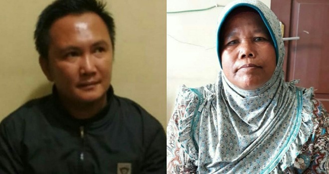 2 orang warga Seleman sebagai tersangka pengerusakan dan pembakaran rumah warga Desa Pentagen.