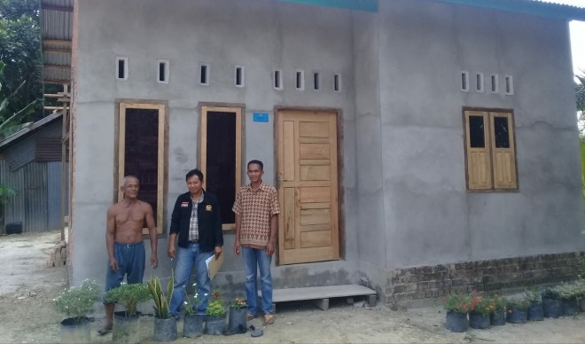 Tim Rumah Aspirasi Bakri Terus Monitoring Program BSPS di Jambi.