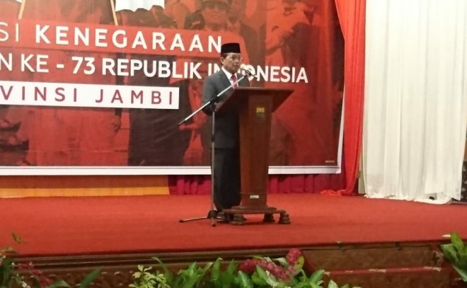 Pelaksana Tugas (Plt) Gubernur Jambi, Fachrori Umar.
