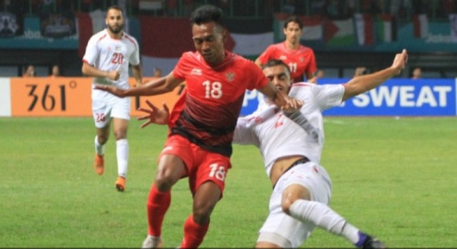 Pemain Timnas Indonesia U-23 Irfan Jaya. Foto: PSSI.org 