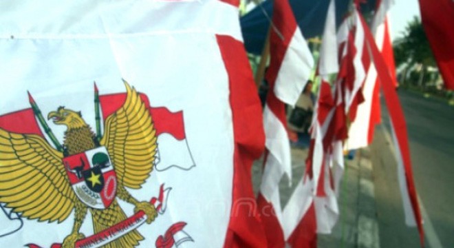 lambang garuda pancasila dan bendera merah Putih. Foto/ilustrasi: dokumen JPNN.com