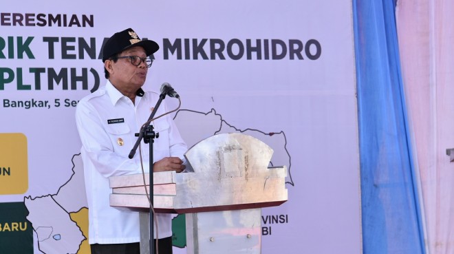 Pelaksana Tugas (Plt) Gubernur Jambi, Fachrori Umar.