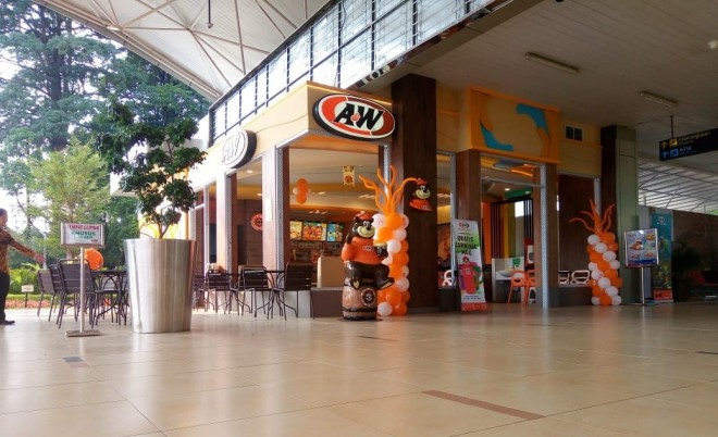 A&W Hadir di Bandara Sultan Thaha Jambi.