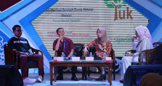 BEI terus mengedukasi dan memperkenalkan cara berinvestasi secara legal dan syariah.   