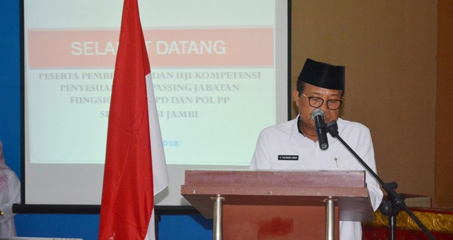 Pelaksana Tugas (Plt) Gubernur Jambi, Fachrori Umar.