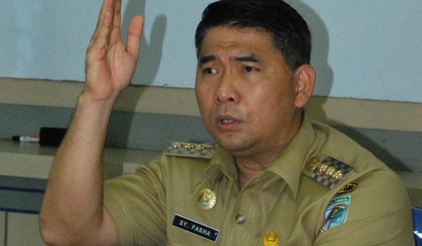 Wali Kota Jambi, Syarif Fasha.