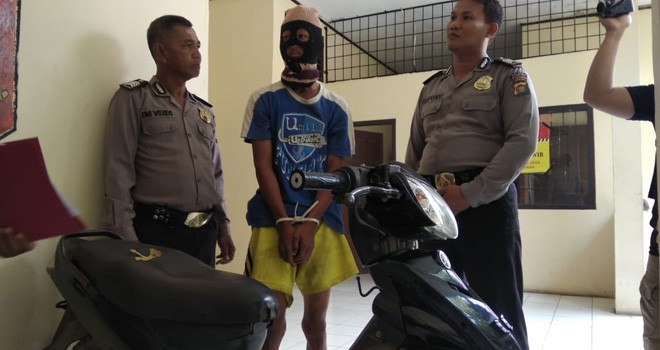 Seorang Pria di Batanghari Dicokok Polisi.