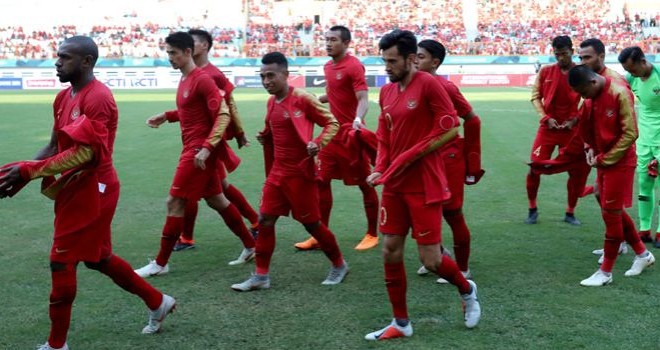 Timnas Indonesia diremehkan oleh Alfred Riedl di Piala AFF 2018. Riedl notabene adalah mantan arsitek Timnas Indonesia (Dery Ridwansah/JawaPos.com)