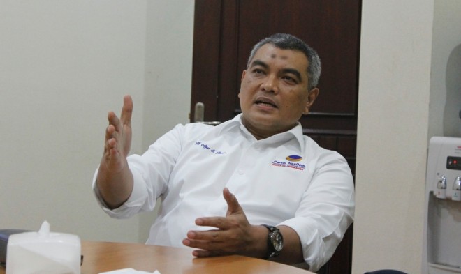 Ketua DPW NasDem Provinsi Jambi, Agus S Roni.