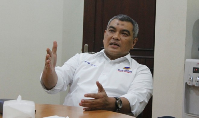 Ketua DPW NasDem Provinsi Jambi, Agus S Roni.