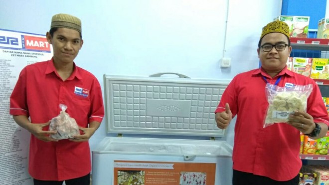 TERSEDIA: Ayam Organik kini tersedia di jaringan minimarket 212 Mart