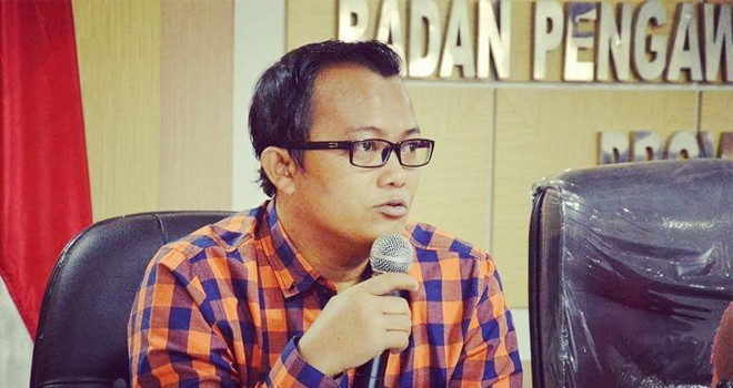 Pimpinan Bawaslu Provinsi Jambi Fachrul Rozi